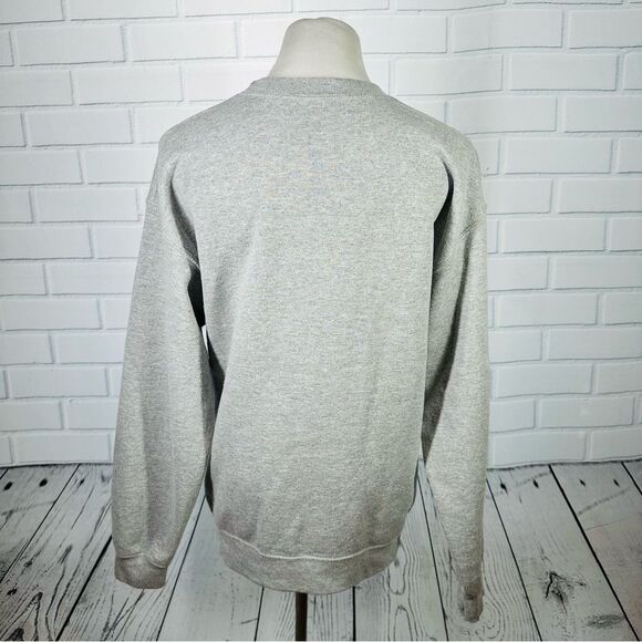 Harry Potter Heather Gray Hogwarts Crest Sweatshirt - Size Medium - Picture 6 of 11